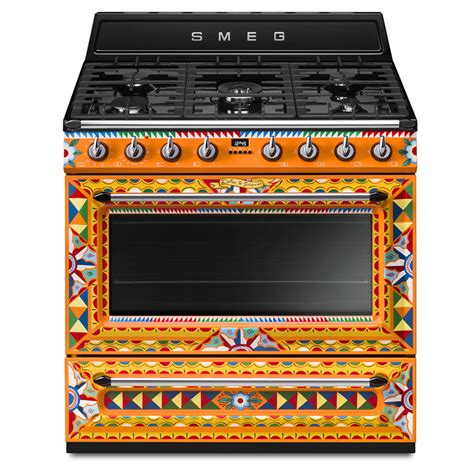 smeg dolce gabbana range|dolce gabbana refrigerator.